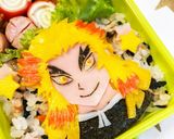 キャラ弁☆鬼滅の刃☆煉獄さん作り方1写真