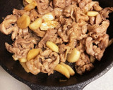 丸ごとにんにく！と豚ばらの甘辛炒め作り方6写真