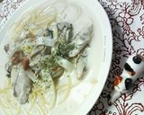✿カロリーハーフ❀牡蠣の✿シチューパスタ作り方6写真