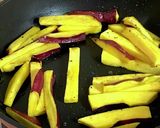ちくわと薩摩芋の醤油炒め作り方4写真