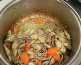 豚バラごぼうにんじん作り方3写真