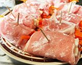 人参と山芋の豚肉ロール作り方3写真