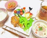 魚肉ソーセージと椎茸で作るチャウダー作り方10写真