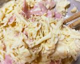 余ったバッター液で！お好み焼き作り方1写真