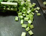 ホッと温まる✿冬の朝に❀大根葉の✿お粥作り方3写真