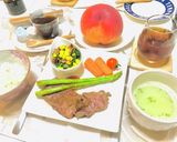 ステーキメインの夕飯メニュー・付け合わせ作り方10写真