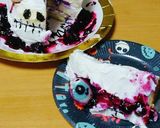 ハロウィンパーティー☆立体☆ドクロケーキ作り方10写真