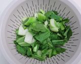 チンゲンサイとなめこのごま和え作り方4写真