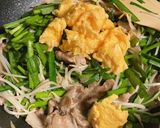 簡単！豚肉のニラもやし炒め作り方7写真