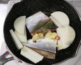 はまちと大根の煮つけ作り方1写真