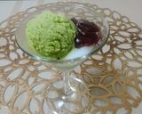抹茶アイス&白玉風入りパフェ作り方8写真