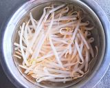 白菜もやしの豚玉チーズ焼き作り方1写真