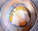 白菜もやしの豚玉チーズ焼き作り方3写真