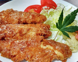 唐揚げフライ風の鶏肉ささみ簡単レシピ！作り方6写真