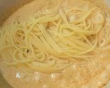 海苔の香り♪生サーモンのクリームパスタ作り方5写真