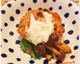 蓮根・豆腐・はんぺんハンバーグ♡ふわふわ作り方5写真