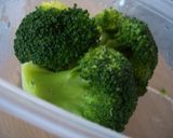 ブロッコリーとお揚げの胡麻酢和え作り方1写真