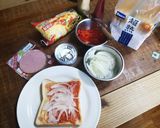 いつでもピザ!準備は玉ねぎとパプリカ!作り方1写真