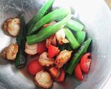 お弁当★ホタテとおくらイタリアンマリネ★作り方8写真