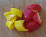 簡単♪彩り野菜と豚肉のスパイシーソテー作り方1写真