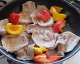 簡単♪彩り野菜と豚肉のスパイシーソテー作り方5写真