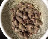 鶏ハツ(ハート)のさっぱり煮作り方1写真
