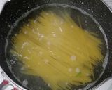 フライパン一つでニラパスタ作り方3写真