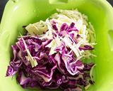 ザワークラウト風キャベツの蒸し煮作り方1写真