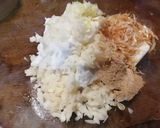 はんぺんと干しエビのレンコン揚げ作り方4写真