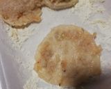はんぺんと干しエビのレンコン揚げ作り方6写真