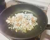 舞茸とニンニク薫る～納豆パスタ作り方5写真
