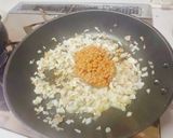 舞茸とニンニク薫る～納豆パスタ作り方6写真