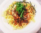 舞茸とニンニク薫る～納豆パスタ作り方9写真
