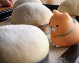 クリームチーズと林檎のふんわり白パン作り方14写真