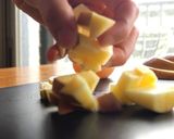 クリームチーズと林檎のふんわり白パン作り方4写真