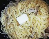 和風キノコパスタ＃優しい醤油バター味作り方7写真