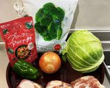 ブロッコリーとチキンのアラビアータ作り方1写真