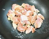 ブロッコリーとチキンのアラビアータ作り方3写真