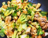 ブロッコリーとチキンのアラビアータ作り方8写真