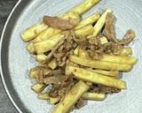マコモダケと豚肉の炒め物作り方3写真