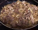 ランチ・お弁当♡15分DE舞茸入り牛丼作り方5写真