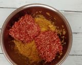 時短、簡単柔らか肉汁ジューシーハンバーグ作り方7写真