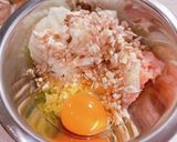 鶏ひき肉で！椎茸のチーズ入り肉詰め作り方2写真