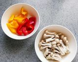 彩り野菜で鮭のホイル焼き作り方3写真