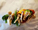 彩り野菜で鮭のホイル焼き作り方4写真