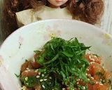 リカちゃん♡サーモン大葉中華和え作り方17写真