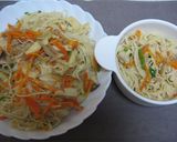 ツナと野菜の焼きそうめん作り方5写真