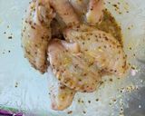 鶏手羽中のオーブン焼き（マスタード）作り方3写真