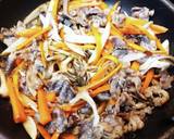 超簡単！牛肉と牛蒡と舞茸の炒め煮！！作り方8写真