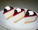 ハスカップゼリーのチーズケーキ作り方3写真